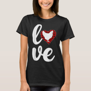 Camiseta Galinha-Bolinhas-branca