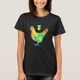 Camiseta Galinha Bonita Fome De Fécula Pet I Ama Galinha Ag