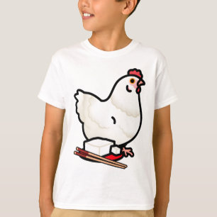 Camiseta Galinha Branca de Chubby Personalizada