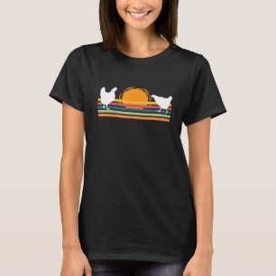 Camiseta Galinha Caipira Antiga Levante Galinhas Pátio Aves