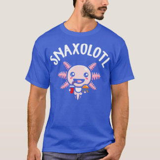 Camiseta Galinha-Comida Axolotl Axolotl