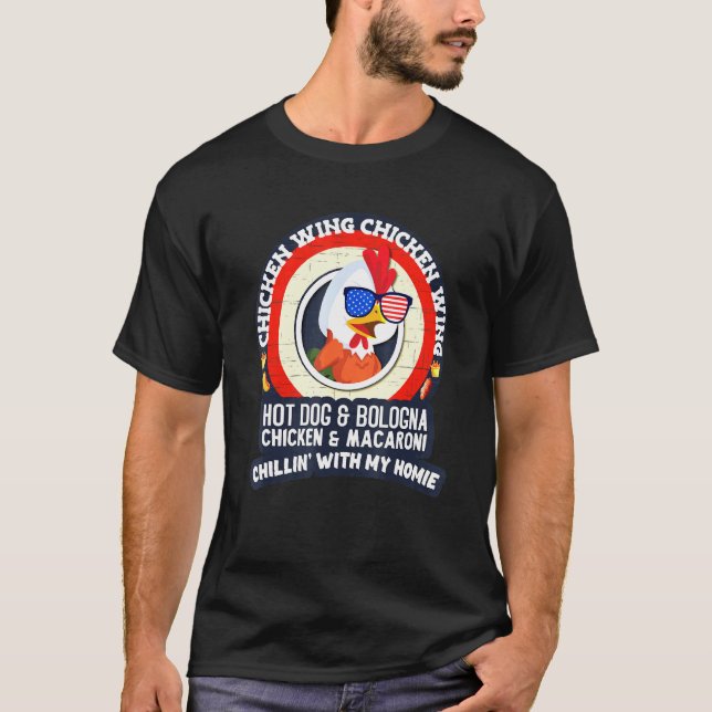 Camiseta Galinha cozida galinha galinha galinha galante cac (Frente)