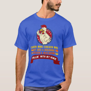 Camiseta Galinha cozida galinha galinha que ganha galinha e