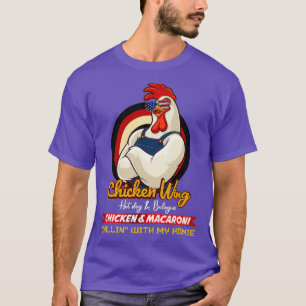 Camiseta Galinha cozida galinha galinha que ganha galinha e