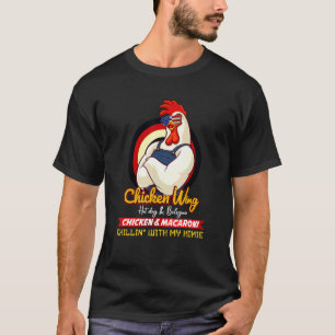 Camiseta Galinha Cozida Que Anca Galinha Que Anda Quente Cã