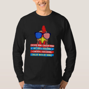 Camiseta Galinha Cozida Que Anca Galinha Que Anda Quente Cã