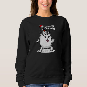 Camiseta galinha da vitória engraçada para mulheres