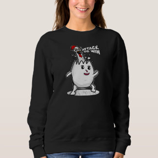 Camiseta galinha da vitória engraçada para mulheres