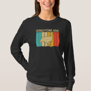 Camiseta Galinha D'angola Para Homens Pai Pássaro Fazenda d