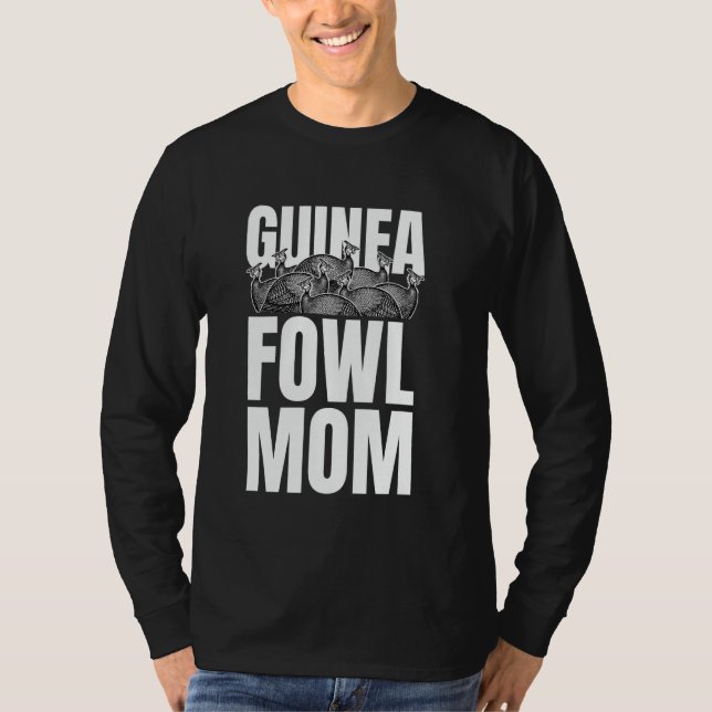 Camiseta Galinha de Angola Mãe Dia das Mães (Frente)