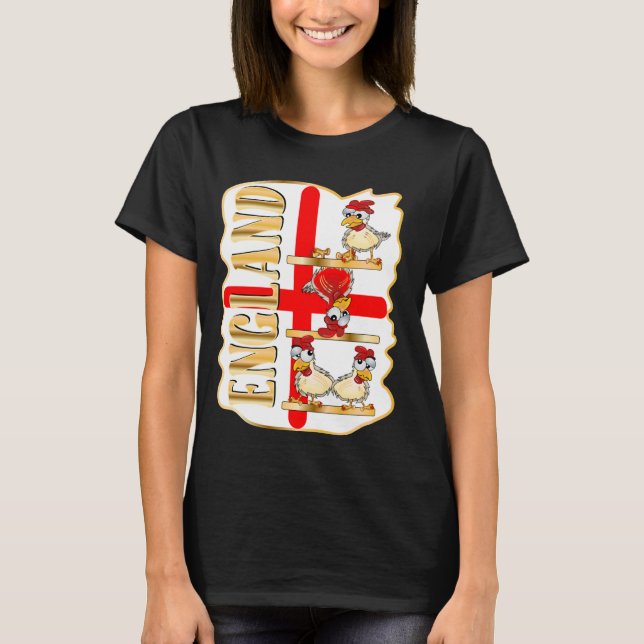 CAMISETA GALINHA DE AVES DE CAPOEIRA INGLESA (Frente)