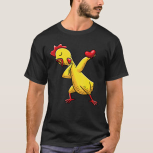Camiseta Galinha De Borracha Que Dava Um Coração