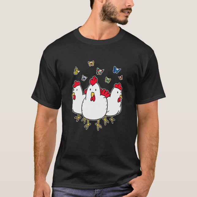 Camiseta Galinha de galinhas (Frente)