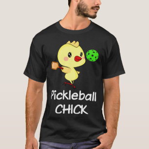 Camiseta Galinha de Pickleball Feminino Bola de Pickle Fof