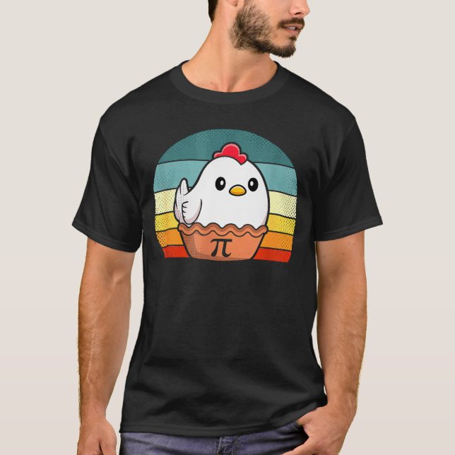 Camiseta Galinha de Pote de frango Pi dia 2022 (Frente)