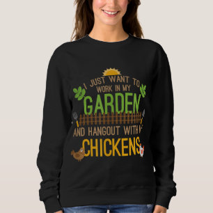 Camiseta Galinha De Queijo Funny Garden Whisperer Farmer Gi