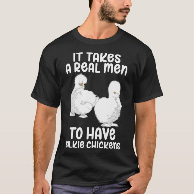 Camiseta Galinha de Seda Chinesa Silkie (Frente)