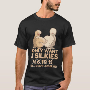Camiseta Galinha de Seda Chinesa Silkie