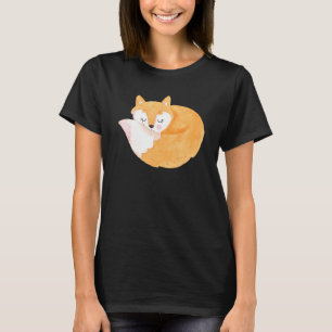 Camiseta Galinha-de-vidro-laranja-acastanhada Vintage Aquar