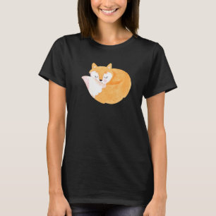 Camiseta Galinha-de-vidro-laranja-acastanhada Vintage Aquar