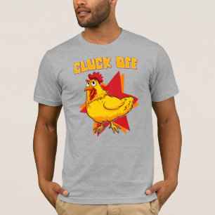 Camiseta Galinha Despida da avicultura Novidade