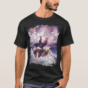 Camiseta Galinha do Chicken Unicorn Pizza & Taco