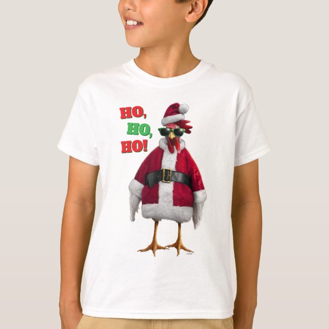 Camiseta Galinha do Papai Noel (Frente)