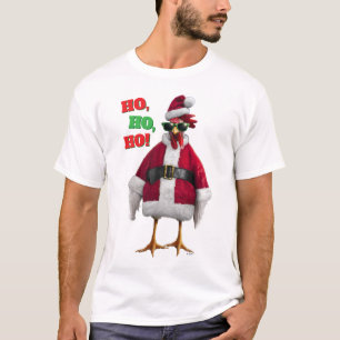 Camiseta Galinha do Papai Noel