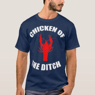 Camiseta Galinha Do Partido Cajun, Crawfish Ditch