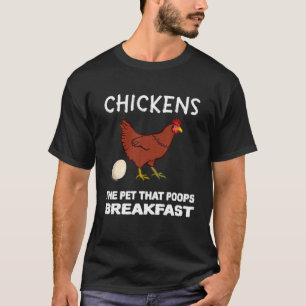 Camiseta Galinha Engraçada Com Galinha Masculina Oferta