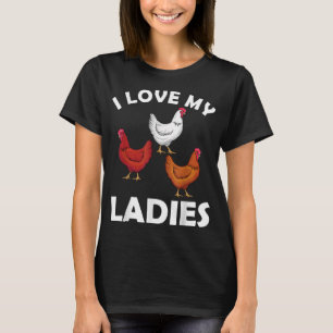 Camiseta Galinha Engraçada Para Homens Mulheres Chicken Chi