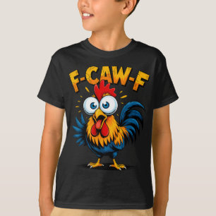 Camiseta Galinha F-caw-f Galo Fcawf Meme Engraçado