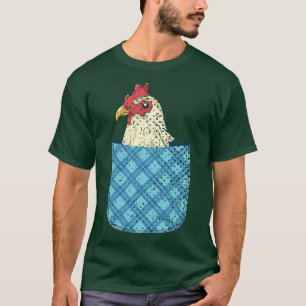 Camiseta Galinha-Fazenda-de-galinha-de-galinha-de-capoeira
