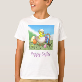Camiseta Galinha felz pascoa