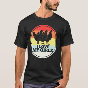 Camiseta Galinha Frango Retro