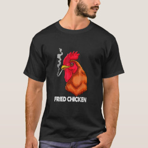Camiseta Galinha Fried Smoking Envie seu modo de humor para