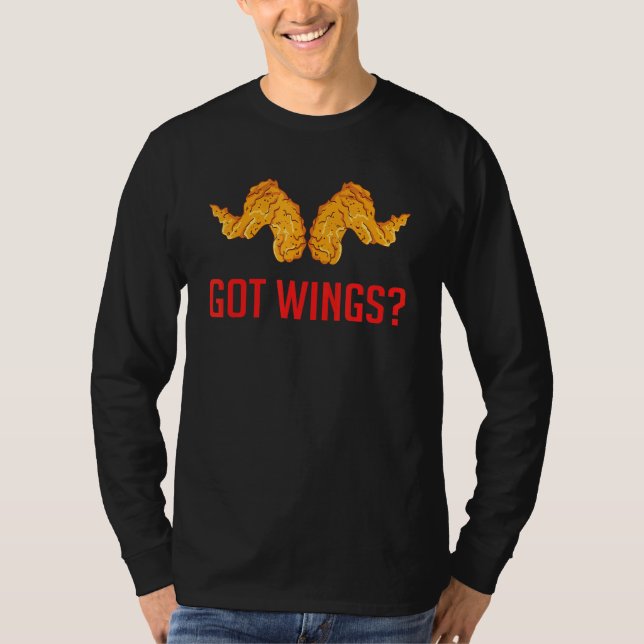 Camiseta Galinha Fried Wing Tem Asas (Frente)