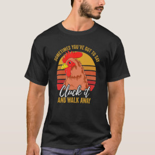 Camiseta Galinha Galinha Fazendeiro Galinha Galo