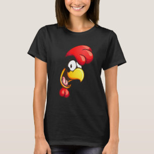Camiseta Galinha-galinha Feliz Fazenda de Fábrica de Animai