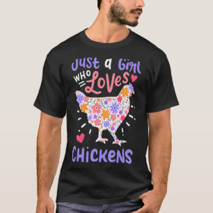 Camiseta Galinha Hen Adora Bonita