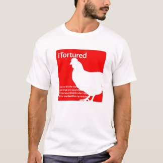 Camiseta galinha iTortured