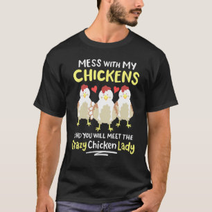 Camiseta Galinha Louca de Quintal Fazendeiro