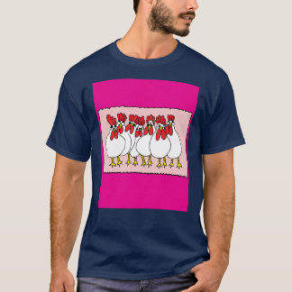 Camiseta Galinha Louca Engraçada