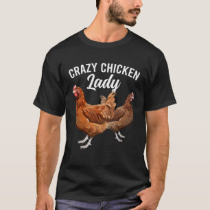 Camiseta Galinha Louca Senhora Chicken Proprietária Chicken