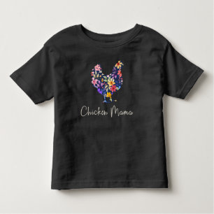 Camiseta Galinha Mama Flores fazendeiro galinha