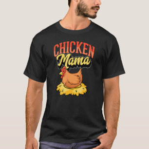 Camiseta Galinha Mama Retro Estilo Vintage Farmador de Gali