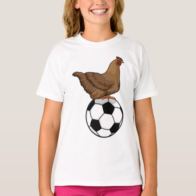 Camiseta Galinha no Esporte do Futebol (Frente)
