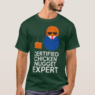 Camiseta Galinha Nugget Comida Pun Engraçado Fazendeiro
