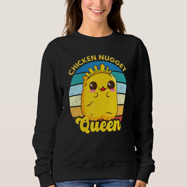 Camiseta Galinha Nugget Rainha Nug Vida Engraçada Galinha N (Frente)
