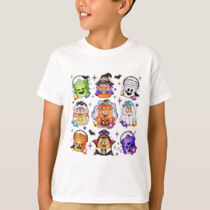 Camiseta Galinha Nuggets Pumpkin Halloween 90's Vintage